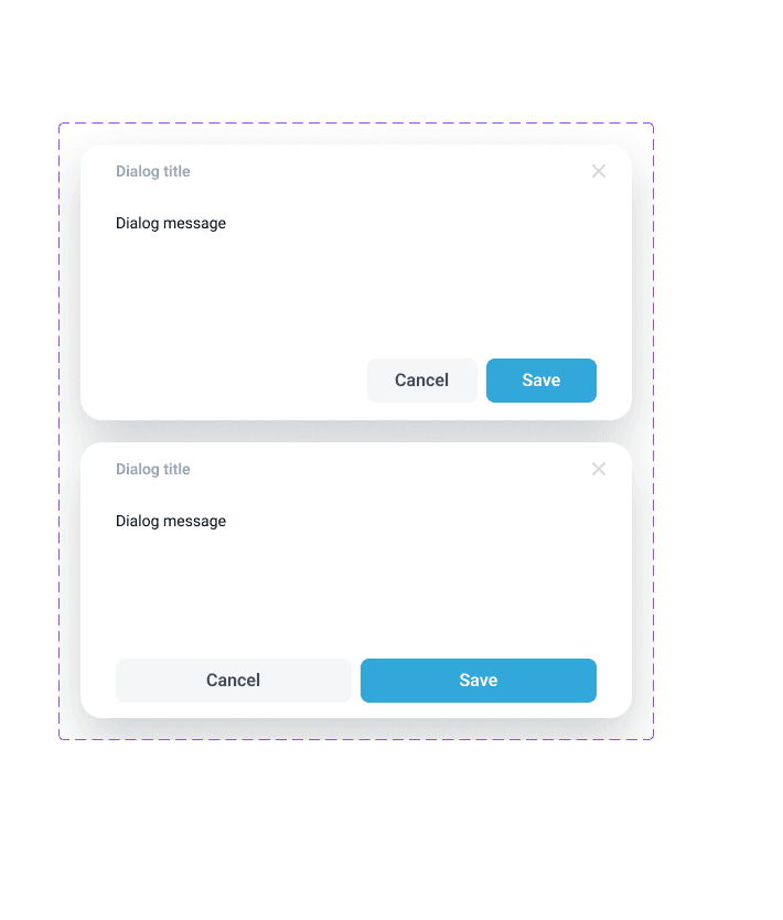 Dialog / Modal