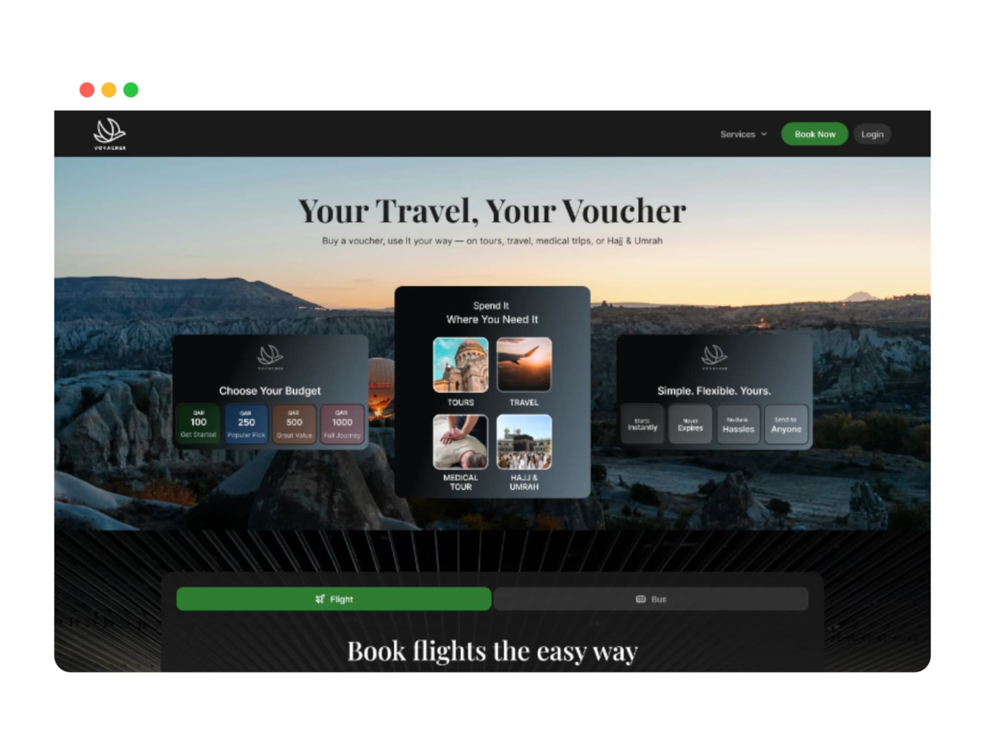 Voyacher Wallet Dashboard